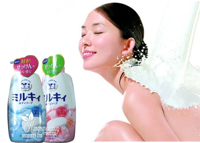 Sữa tắm bò tươi Gyunyu Milk Body Soap 580ml 1