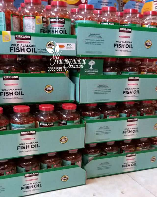 Dầu cá Alaskan Kirkland Wild Alaskan Fish Oil 1400mg 1