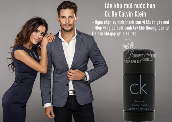 Lăn khử mùi nước hoa Calvin Klein CK Be 75g 1