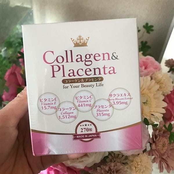 Viên uống Collagen Placenta 270 viên của Nhật 3