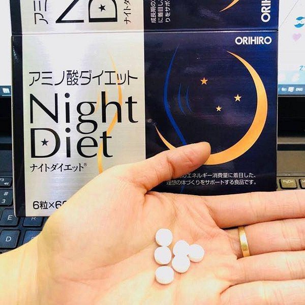 Viên uống giảm cân Night Diet Orihiro 3