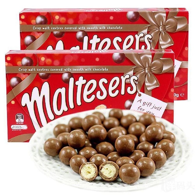 Socola Maltesers 360g - hộp bánh viên socola làm quà tặng 3