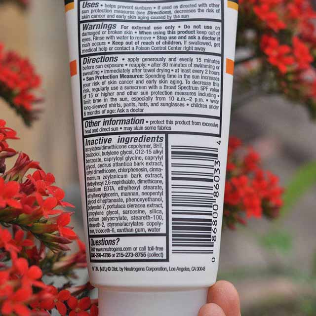 Kem chống nắng neutrogena clear face sunscreen lotion spf 55 