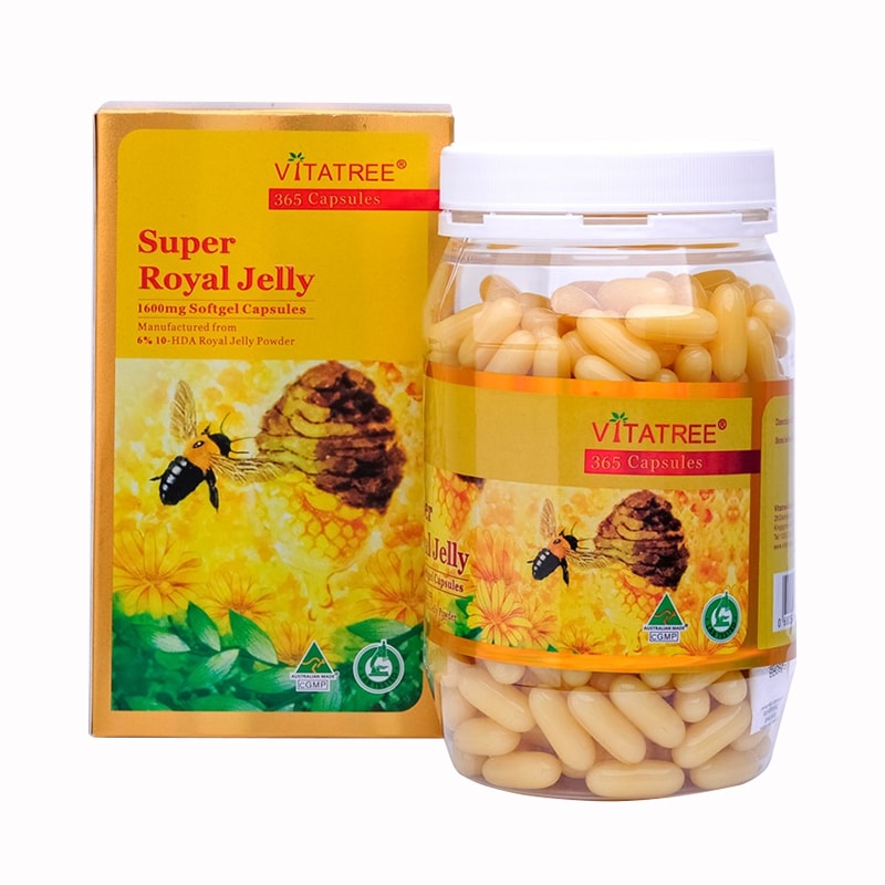Sữa ong chúa Vitatree Super Royal Jelly 1600mg Review từ người dùng