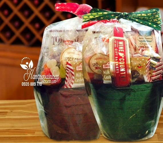 Giỏ quà tết Wine Country - Hàng nhập khẩu từ Mỹ