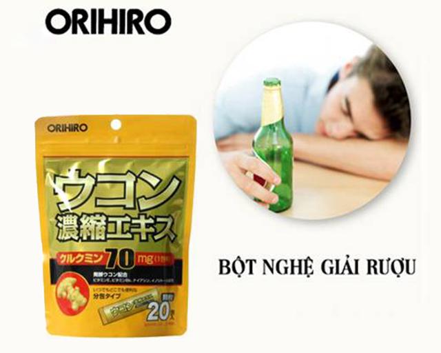 Cách sử dụng thuốc giải rượu Nhật Bản Ukon Orihiro hiệu quả nhất