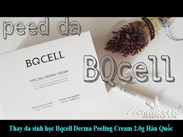 Thay da sinh học Bqcell Derma Peeling Cream 2g chính hãng Hàn quốc