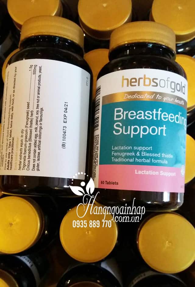 HERBS OF GOLD BREAST FEEDING SUPPORT 