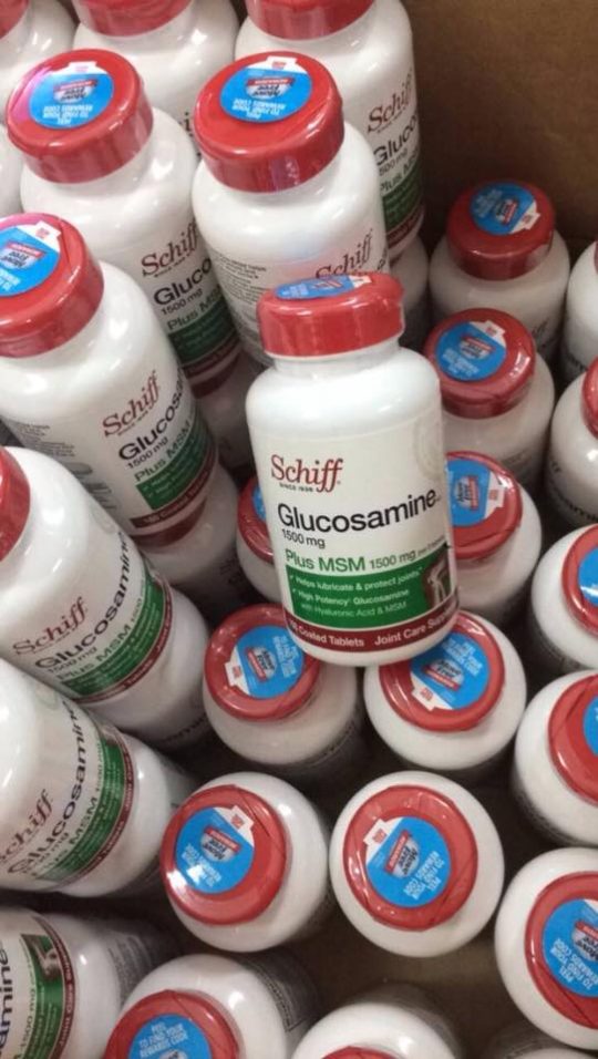 Schiff glucosamine 1500mg plus msm 1500 mg của Mỹ
