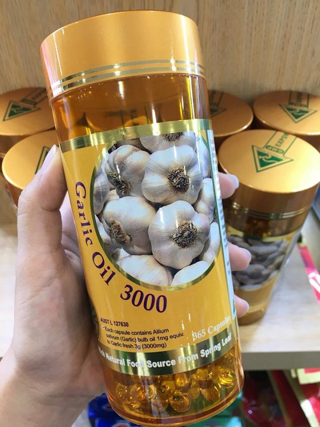 Tinh dầu tỏi Spring Leaf Garlic Oil 3000mg của Úc giá tốt nhất 1