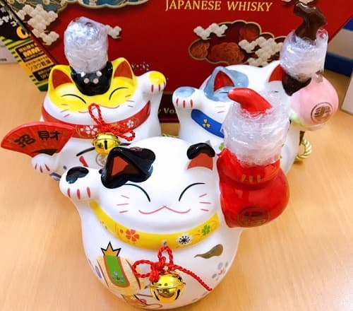 Set 3 rượu con mèo Yamato Japanese Whisky giá bao nhiêu-2