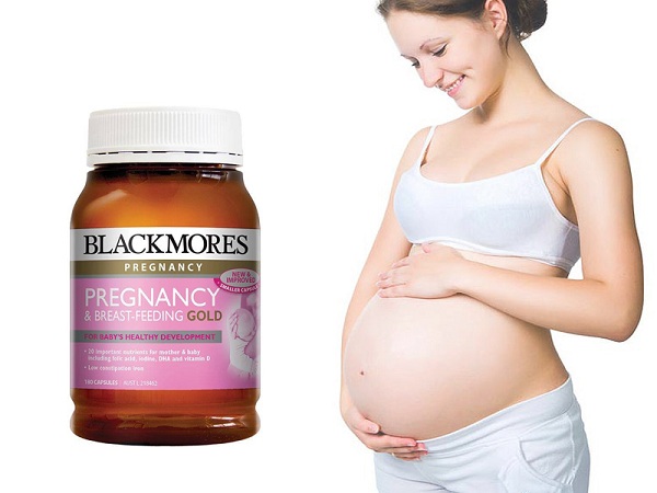 Viên vitamin cho bà bầu Úc Blackmores Pregnancy Gold 8