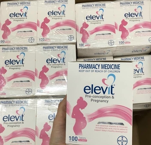 Vitamin bầu Elevit mẫu mới nhất của Úc - Cho mẹ khỏe bé vui 9