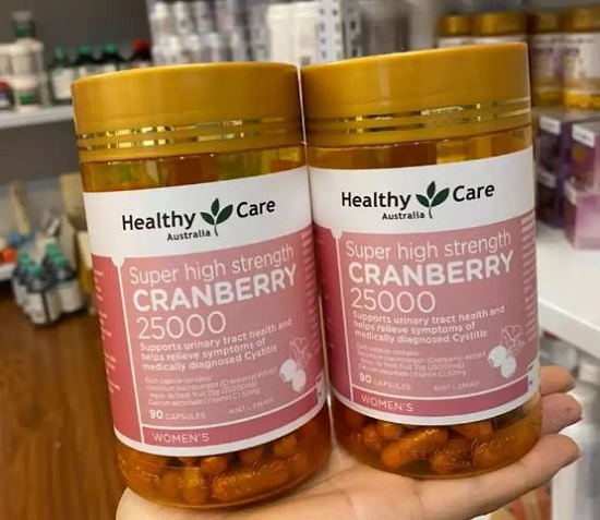 Healthy Care Cranberry 25000mg review chi tiết
