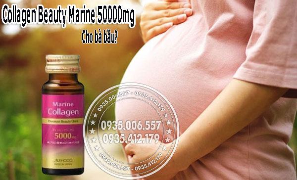 Collagen Beauty Marine 50000mg có phù hợp cho bà bầu và cho con bú không?