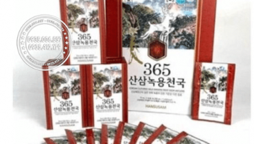 Nước hồng sâm núi nhung hươu 365 Hansusam của Hàn Quốc