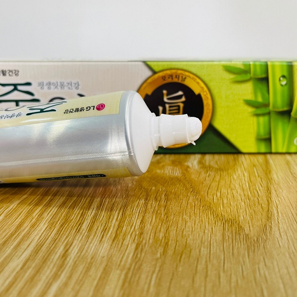 Kem đánh răng Bamboo Salt Original LG của Hàn Quốc 160g 7