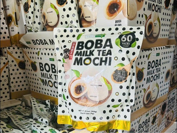 Bánh Mochi trân châu Boba Milk Tea Mochi 900g từ Mỹ 7