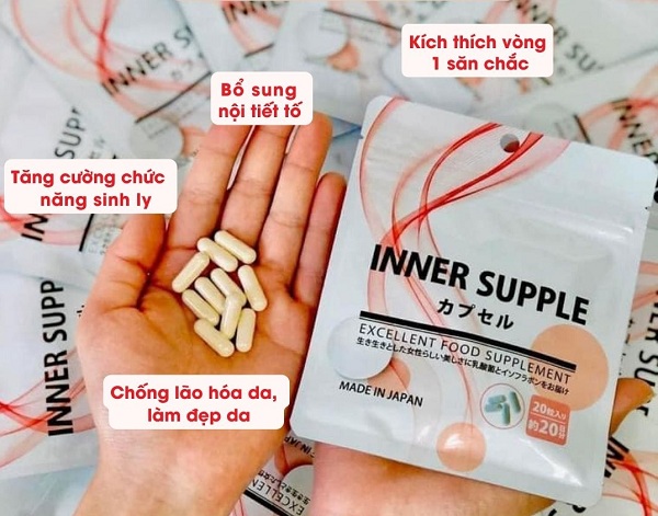 Viên uống nội tiết Inner Supple 20 ngày Nhật Bản chính hãng 7