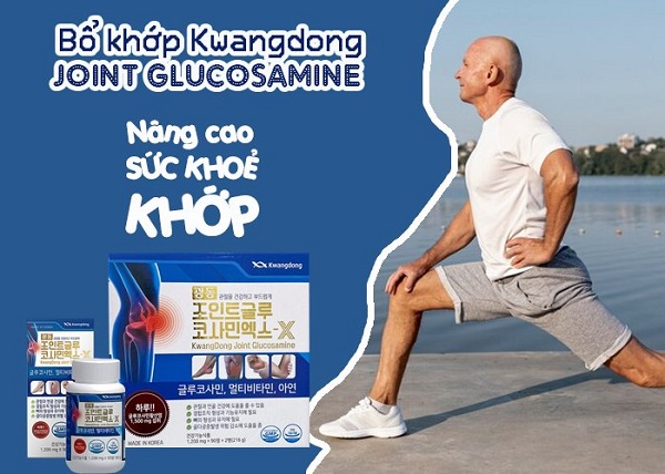 Viên uống bổ khớp Kwangdong Glucosamine Hàn Quốc 180v 89