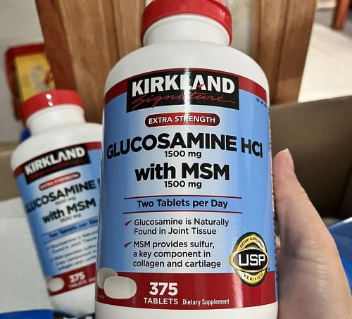 Kirkland Glucosamine HCL with MSM 375 viên giá bao nhiêu?-2
