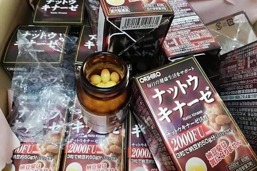 Nattokinase 2000FU Orihiro hộp 60 viên giá bao nhiêu? Mua ở đâu?