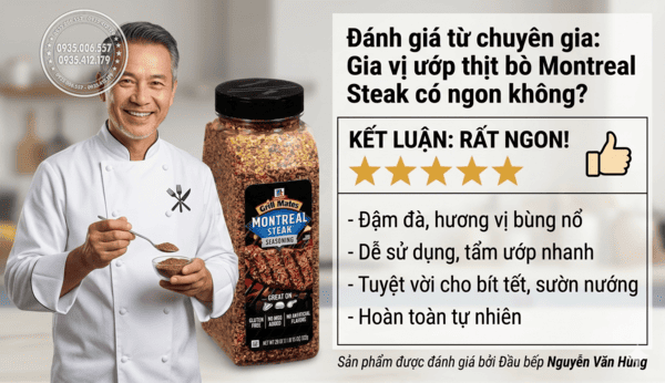 Ưu và nhược điểm của gia vị Montreal Steak Grill Mates 822g