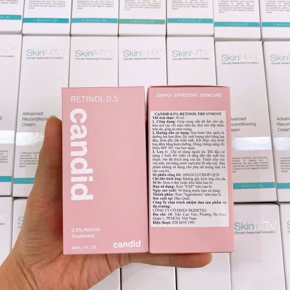 Tinh chất Retinol Candid Treatment 30ml Hàn Quốc giá bao nhiêu, mua ở đâu?