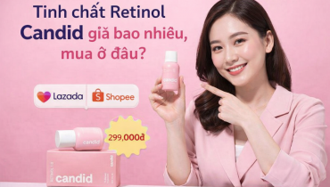 Tinh chất Retinol Candid giá bao nhiêu, mua ở đâu?