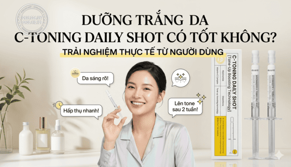 Cách sử dụng C-Toning Daily Shot để đạt hiệu quả tối ưu