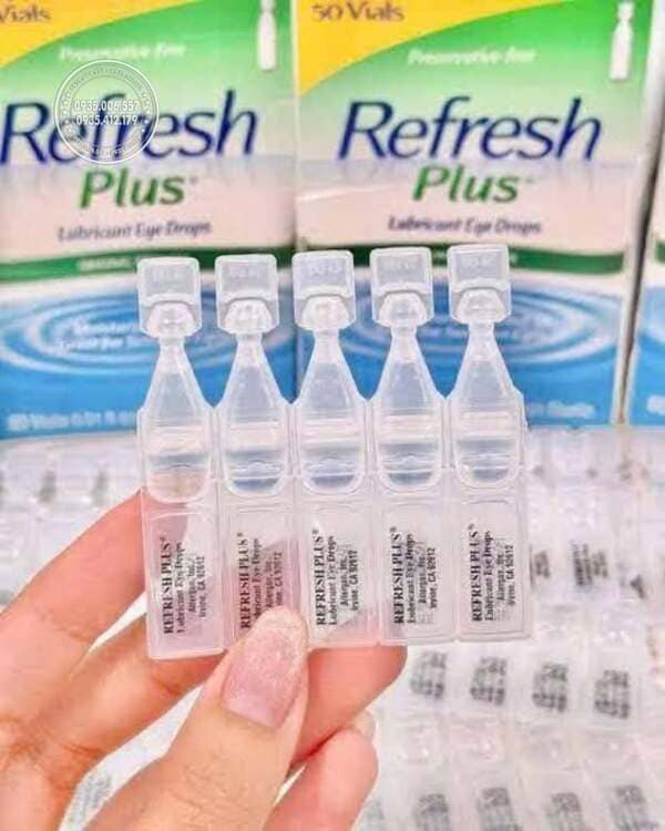 Một số thắc mắc khi sử dụng dung dịch nhỏ mắt Refresh Plus