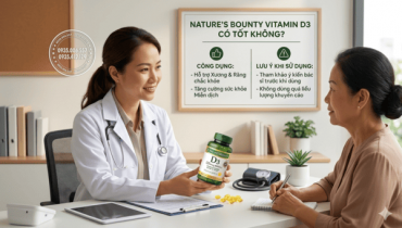 Nature’s Bounty Vitamin D3 Có Tốt Không? Công dụng và những lưu ý khi sử dụng