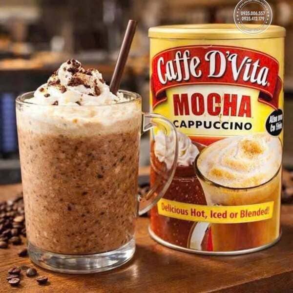 Thành phần chính trong bột mocha cappuccino